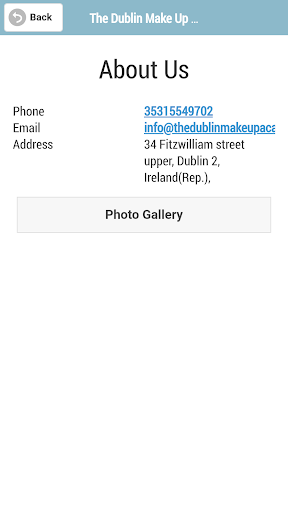 The Dublin Make Up Academy Screen 3