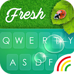 Cover Image of Herunterladen Green Keyboard Theme - Emoji&G  APK