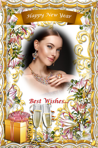 Android application Happy NewYear Photo Frames screenshort