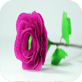 handmade roses tutorial icon