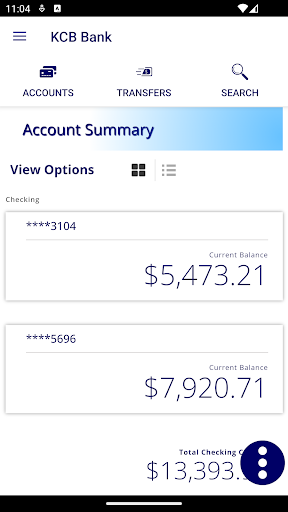 KCB Bank Screen 2