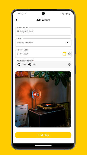 App screenshot