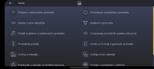 Autoškola Screen 2