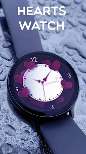 Hearts Watch Face