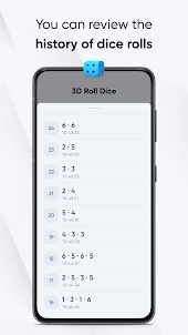 3D Roll Dice
