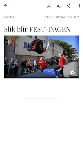 Sandnesposten eAvis Screen 3