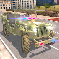 American Police Jeep Driving Police Games 2020