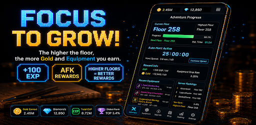 Focus RPG: Gamified Timer