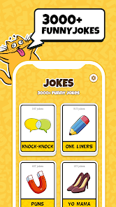 Screenshot 1 Joke Book -3000+ Funny Jokes android