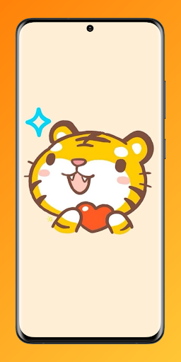 Kawaii Tiger Wallpaper
