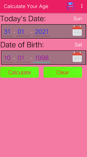 বয়স হিসাব করুন