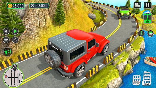 Offroad Jeep SUV Driving Games  screenshots 12