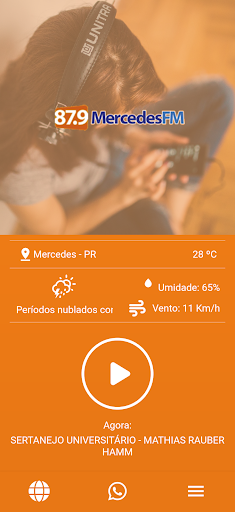 Rádio Mercedes FM Screen 2