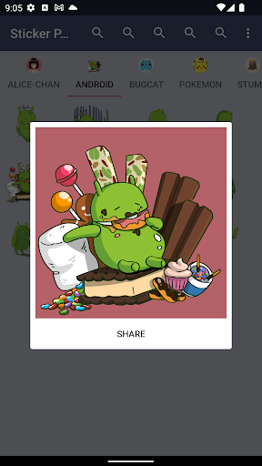 Sticker Pack Manager Screen 2