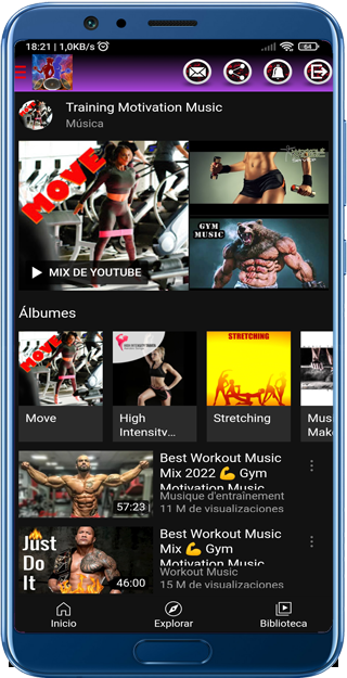 #5. GYM Music (Android) 由: APPS4NewWorld