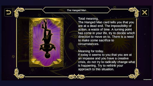 Tarot 3D: Card of the Day Screen 3