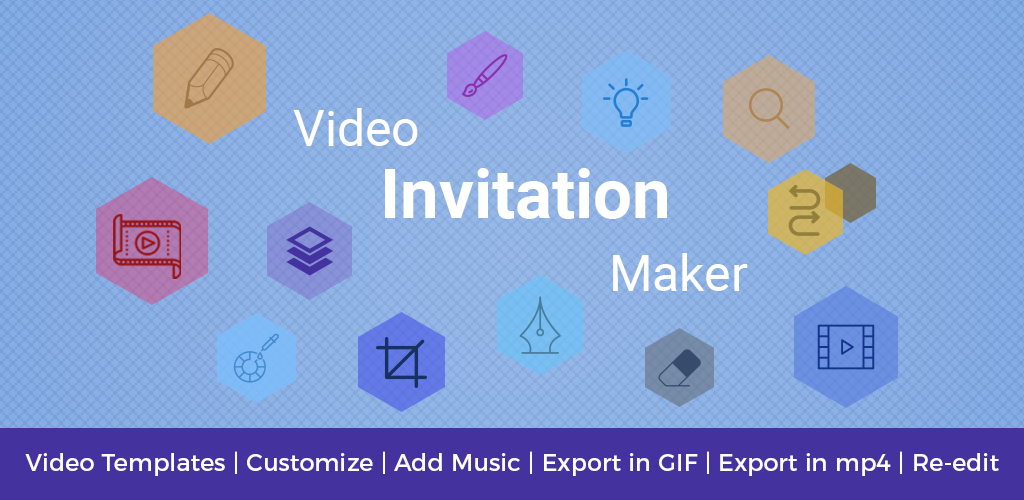 Banner Image Video Invitation Maker Mod APK