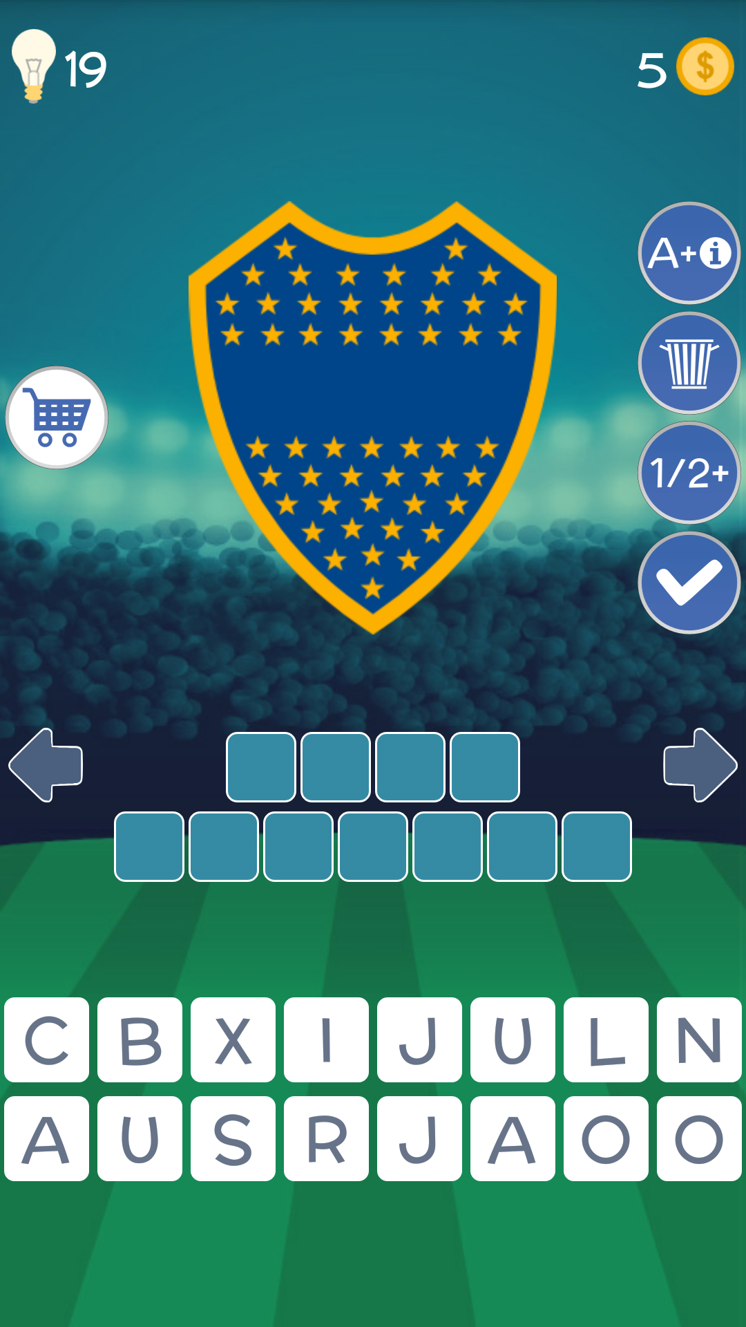 Android application Soccer Clubs Logo Quiz screenshort