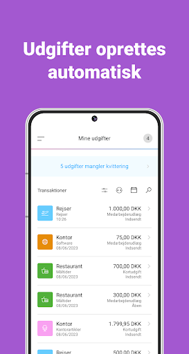 Zenegy Expense Screen 2