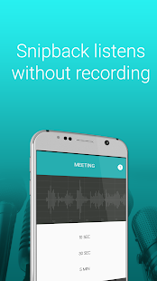 Snipback - Lifehacker smart voice recorder PRO HD