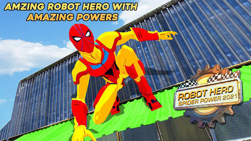 Robot Hero Spider Power 2021 : SuperHero Game 1.0.1 screenshots 5