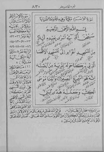 Tafsir Al-Ibriz Jawa Juz 15 Screen 2