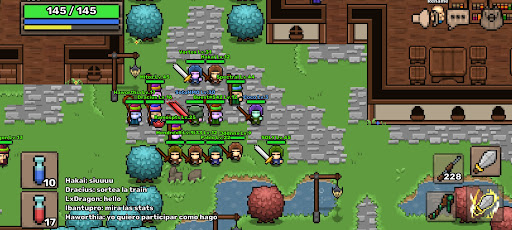 Pixel Knights Online 2D MMORPG MMO RPG Baixar APK para Android