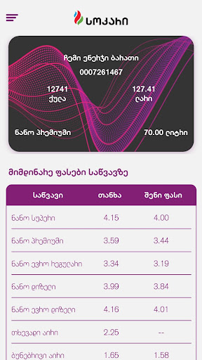 Android application SOCAR Geo screenshort