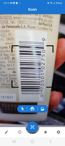 QR Code Reader & Generator Screen 2