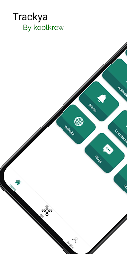 Android application Trackya screenshort