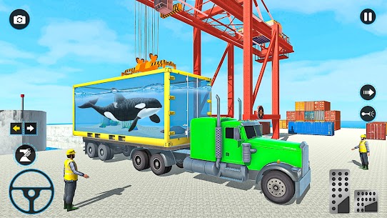 Sea Animal Transport Truck 3D For PC installation