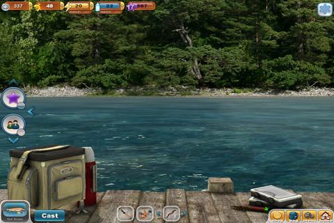 Android application Fishing Paradise 3D Free+ screenshort