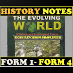 Cover Image of Herunterladen History Notes Form 1-4 [kcse] 1.3 APK