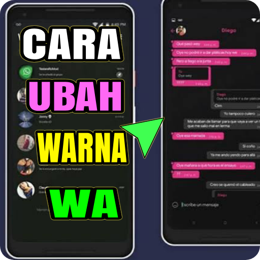 Cara Ubah Warna WA logo
