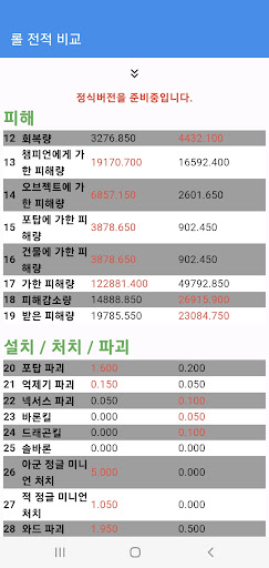 롤전적비교 Screen 2