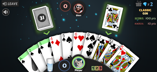 Gin Rummy - Offline Card Games 1.2.0 screenshots 5
