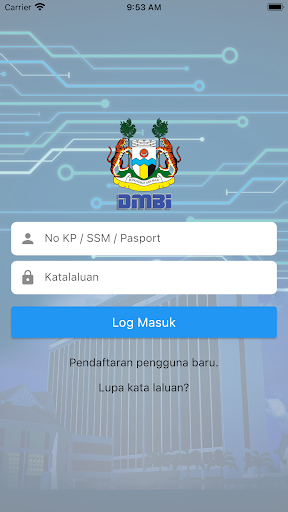 Android application DMBI screenshort