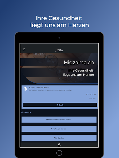 Hidzama Schweiz Screen 3