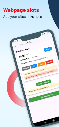 Anteprima dell'app