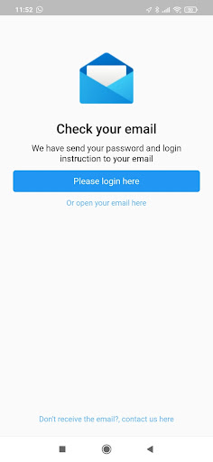 Intiflex Employee App Screen 2