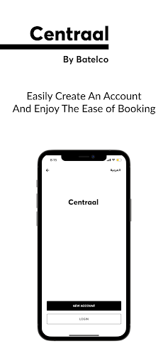 Android application Centraal screenshort