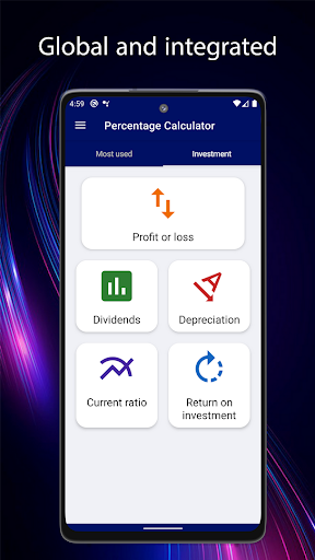 Percentage Calculator&Discount Screen 2