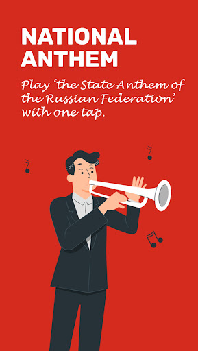Russia Flag & National Anthem Screen 3