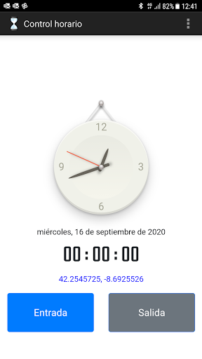 Control Horario Screen 2