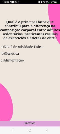 Fisiologia do Movimento-quizz Screen 2