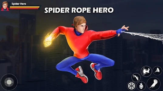 Spider Rope Hero: Gang War