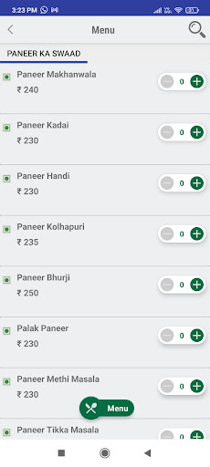 Balaji Pure Veg Screen 3