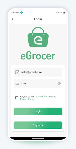 eGrocer Partner Screen 3