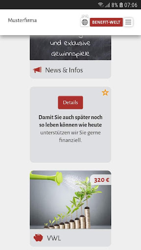Benefit-Welt Screen 3
