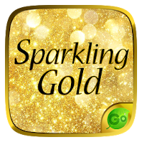 Sparkling Gold GO Keyboard Theme